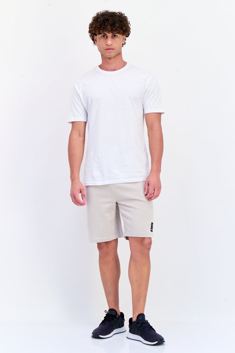 RBX شورتات رياضية للرجال برباط سحب للخارج، لون بني رملي - Image 2