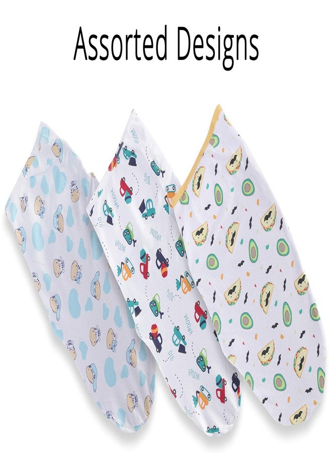 Pokory Organic Cotton Adjustable Comfort Sleep Swaddle Wraps (Multicolour, 1 to 18 Months, Free Size) - Image 2