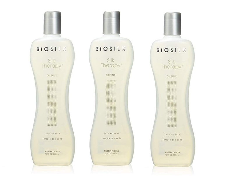 Biosilk Silk Therapy Original Cure, 12 oz (Pack of 3)