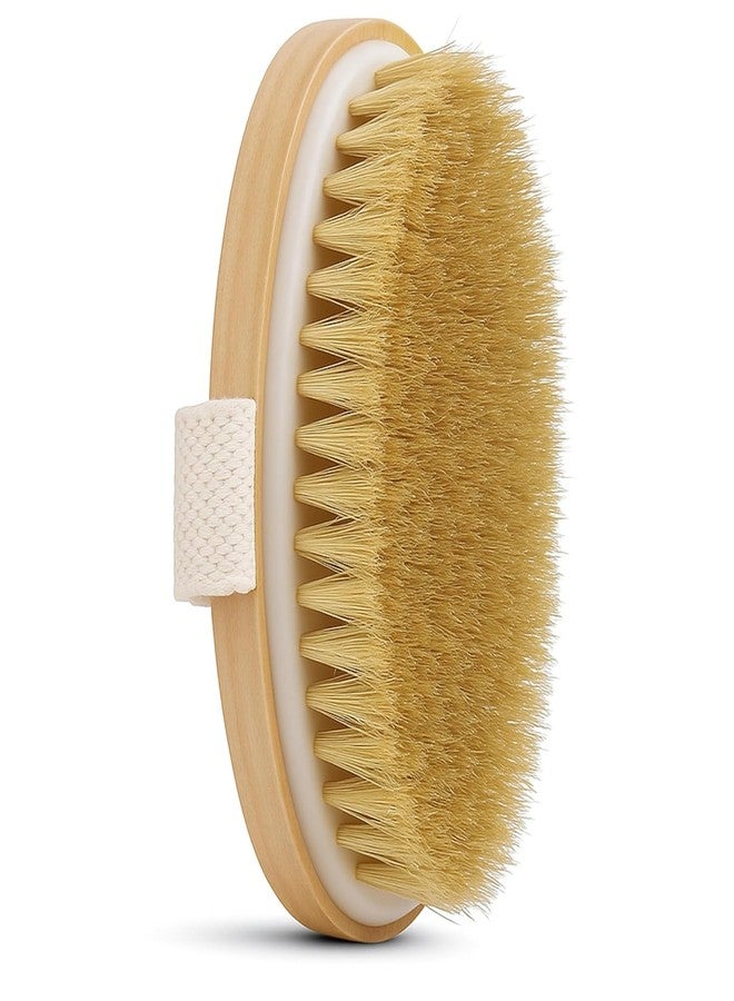 COOFANDY Premium Dry Body Brush | Natural Boar Bristles & Polished Wooden Handle |Sheds Dead Skin Cells & Prevents Ingrown Hair | Firming Removes Dead Skin |Bathing Scrubber for Men & Women - Image 1