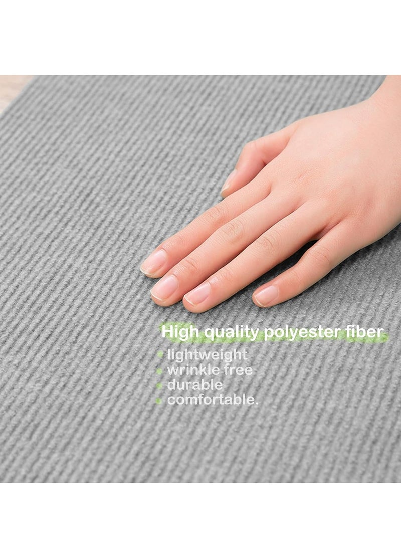 Area Rug for Baby's Room 10 PCS 30x30 Cm Spliceable Floor Mats Machine Washable Color Blocking DIY Blanket for Living Room Bedroom Bathroom Kitchen Floor Anti-Slip Mat (Camel) - Image 3