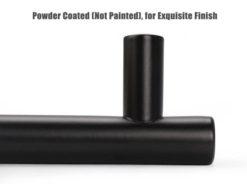 STORE 2508 Stainless Steel Cabinet Handles Pulls 6 Inches (Matte Black Pack of 24) - Image 4