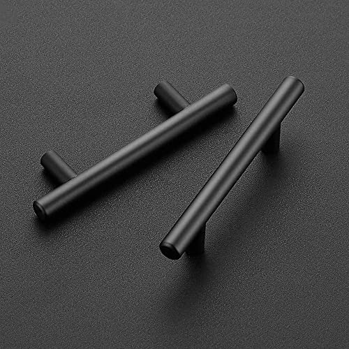 STORE 2508 Stainless Steel Cabinet Handles Pulls 6 Inches (Matte Black Pack of 24) - Image 2