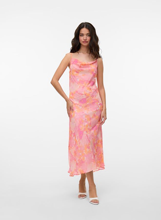 VERO MODA Vmsmilla Sl 7/8 Waterfall Dress Wvn Ga - Image 1
