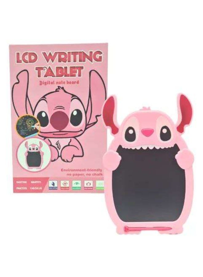 تابلت الكتابة والرسم الذكي – شكل Stitch (لون زهري) - Image 1