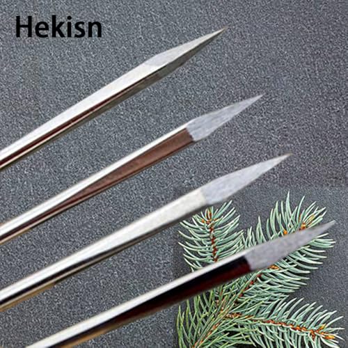 Hekisn Professional Large-Eye Leather Stitching Needle with 3 Different Sizes for Leather Projects with Storage Container (12 Pieces) - Image 2