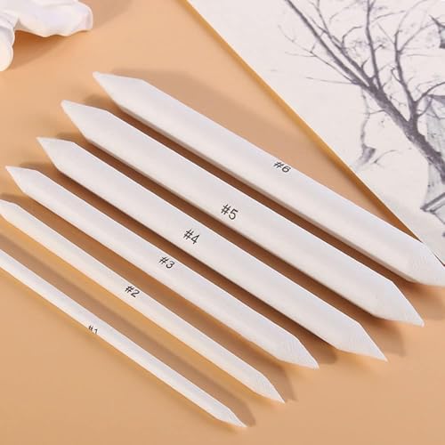 ARROLLIANT 10-Piece Sketching Tools Kit – Blending Stumps, Tortillions, Pencil Extender, Kneaded Eraser for Charcoal and Graphite Drawing - Image 5