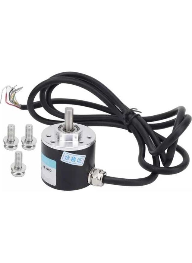 Incremental Optical Rotary Encoder - 5-24V/DC 360 Pulse