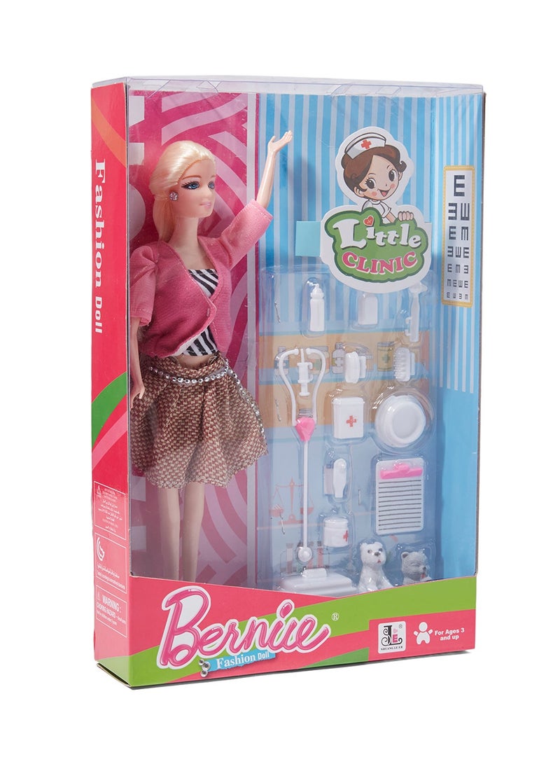 NIBEMINENT Plastic Toys Doll Set - Image 5