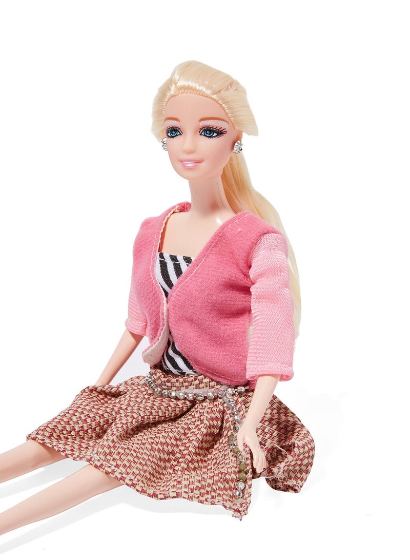 NIBEMINENT Plastic Toys Doll Set - Image 3