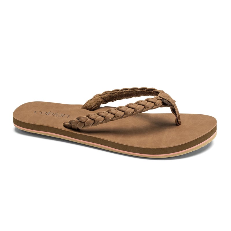 Cobian Womens Braided Pacifica Tan 7 M - Image 2