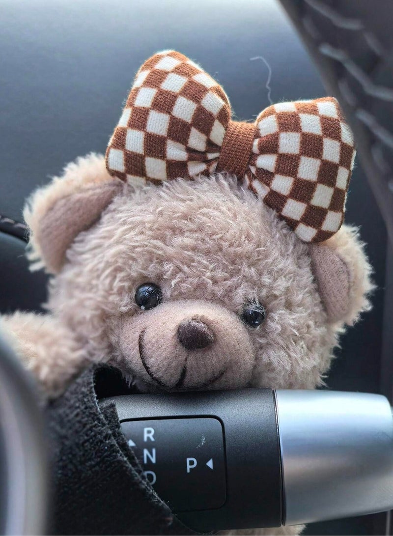 Cute bear car decoration, car accessory for steering wheel - Image 3
