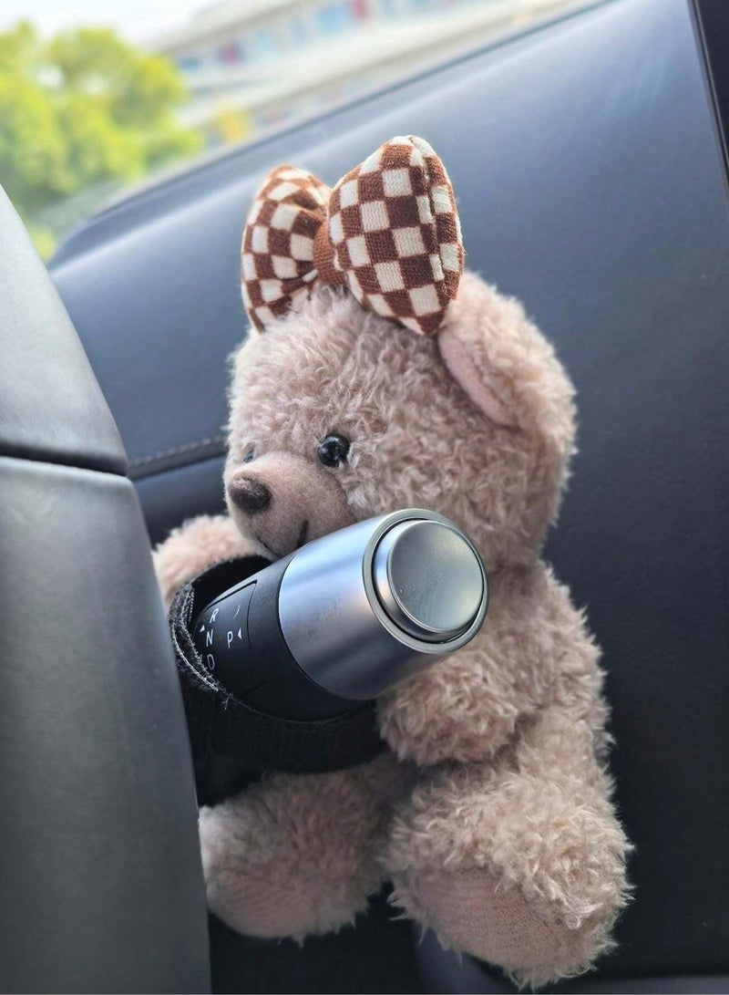 Cute bear car decoration, car accessory for steering wheel - Image 4