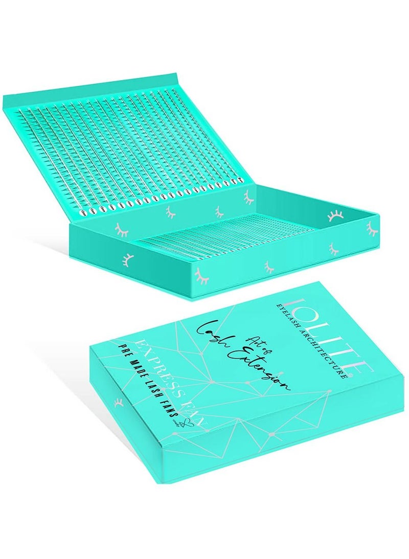 IOLITE Pre made lash fan 5D Fans Eyelash Extensions Lashes B Curl 0.07T, 8-15mm Lash Extensions - Image 1