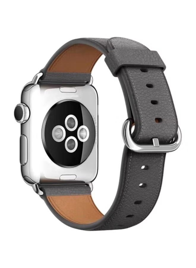Ozone Replacement Watch Strap For Apple Series 3/2/1 42mm/44mm Grey 