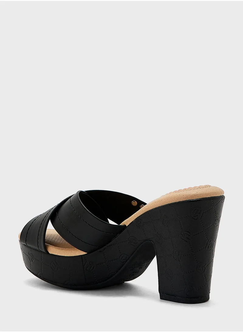 MODARE Multi Strap High Heel Sandals