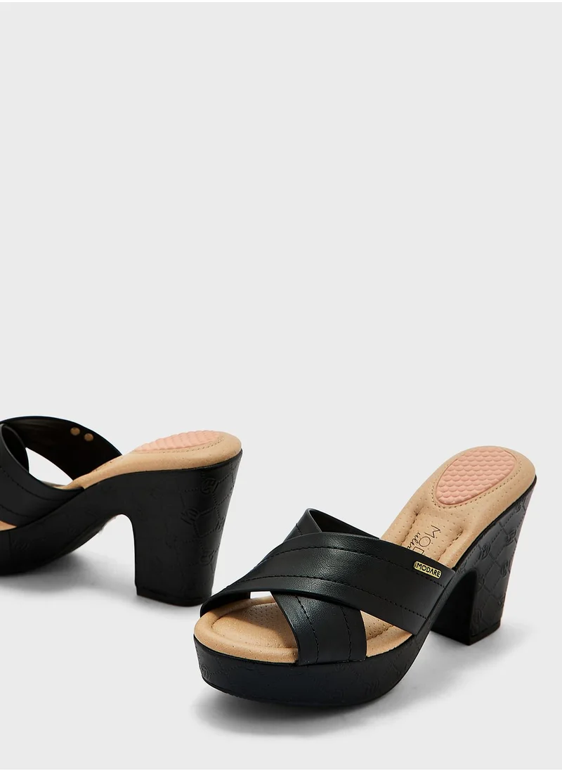 MODARE Multi Strap High Heel Sandals