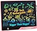 Kinayue LCD Writing Tablet16 Inch Colorful Screen Rechargeable Doodle Board Toddler Educational Toys for 3 4 5 6 Years Old Boys Girls Reusable Portable Drawing Tablet Christmas Toys Gifts for Kids Pink - Image 3