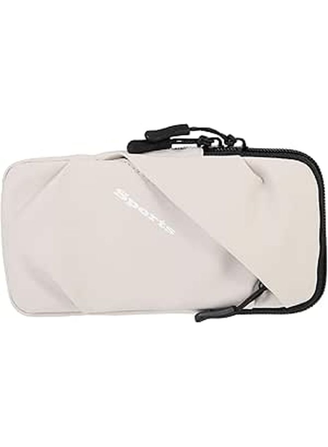 Universal Sports Running Phone Armband Grey Waterproof Cell Holder for Jogging Fitness - Image 1