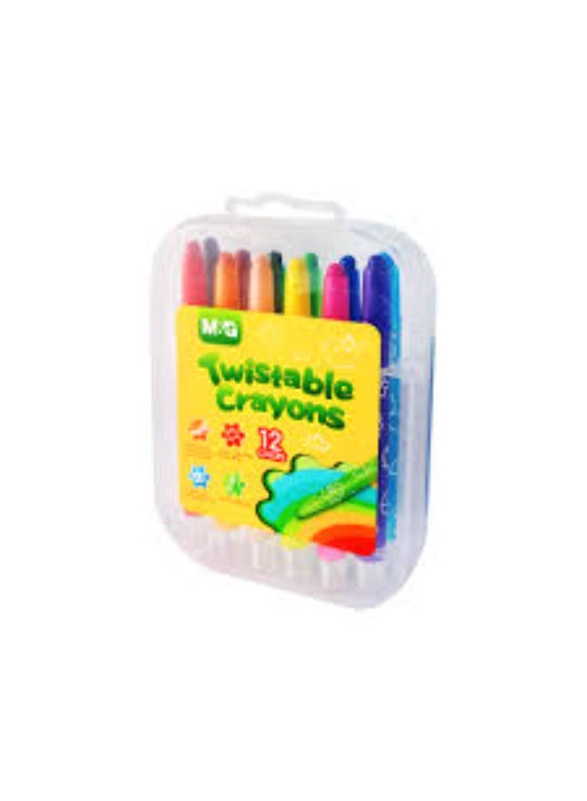 M&G twistable crayons, bright colors, smooth drawing - Image 1