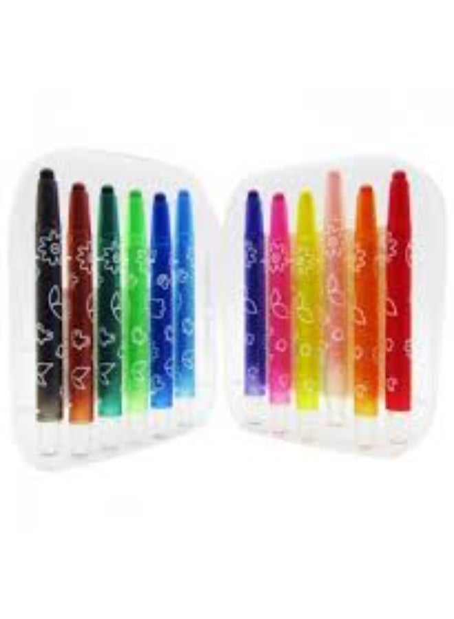 M&G twistable crayons, bright colors, smooth drawing - Image 2