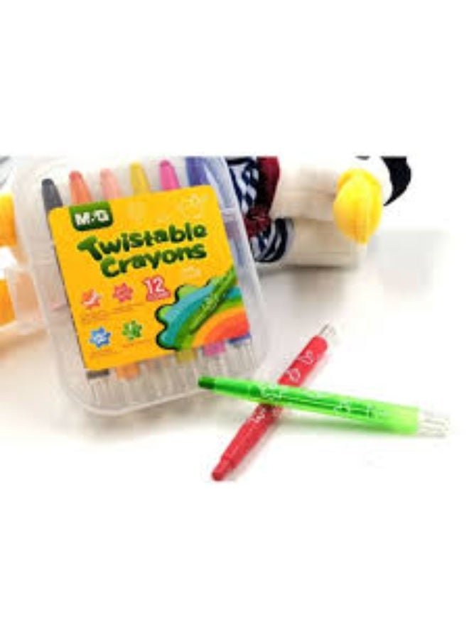 M&G twistable crayons, bright colors, smooth drawing - Image 5