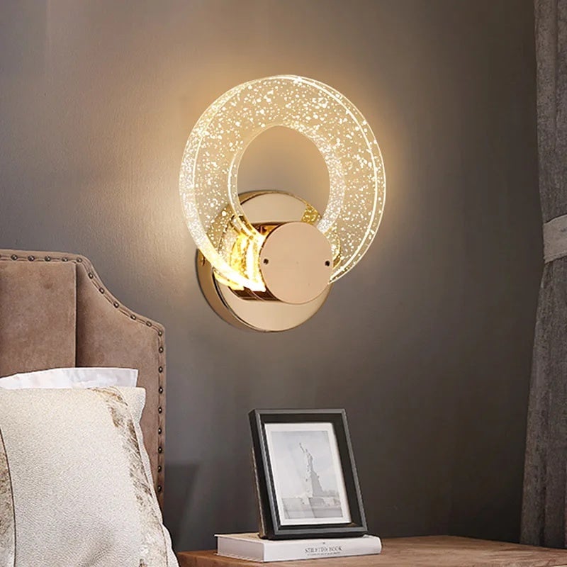 Luxury Crystal Wall Lamp Modern Minimalist - Image 2