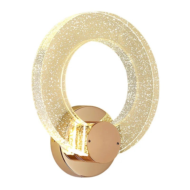 Luxury Crystal Wall Lamp Modern Minimalist - Image 1
