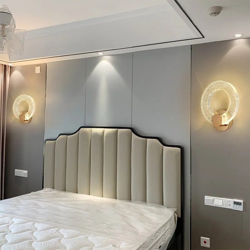 Luxury Crystal Wall Lamp Modern Minimalist - Image 3