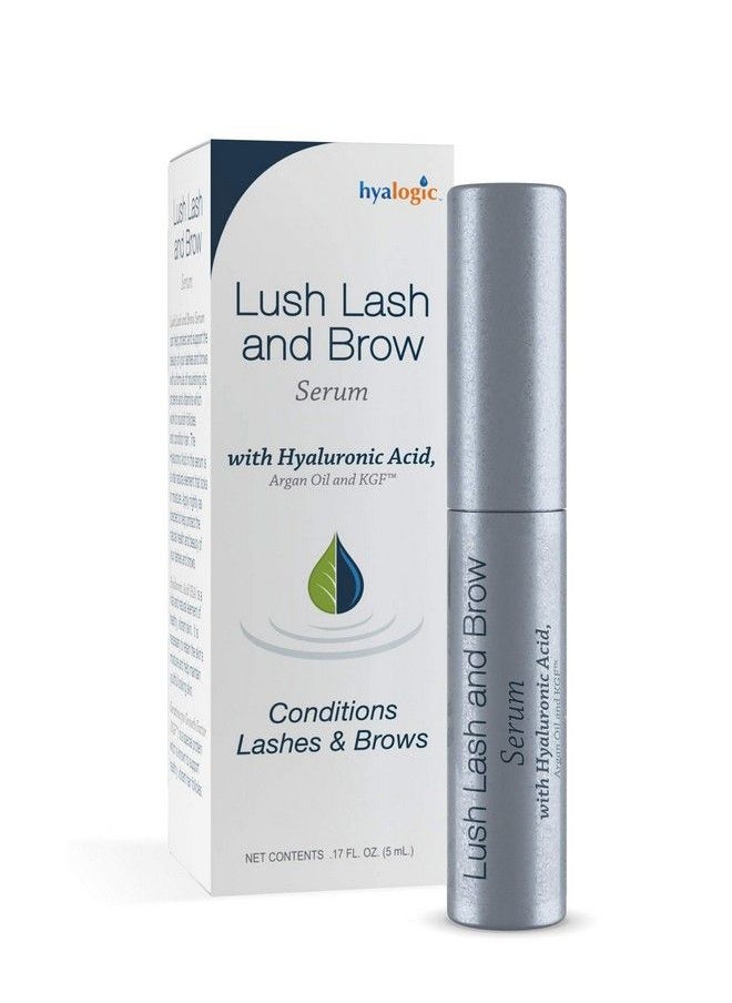 Hyalogic - Lash & Brow Serum By Hyalogic  Eyelash And Brow Growth Serum Enriched WHyaluronic Acid Argan Oil & Kgf: Hypoallergenic Formula  Cruelty & ParabenFree .17 Fl. Oz.(5Ml) - Image 1