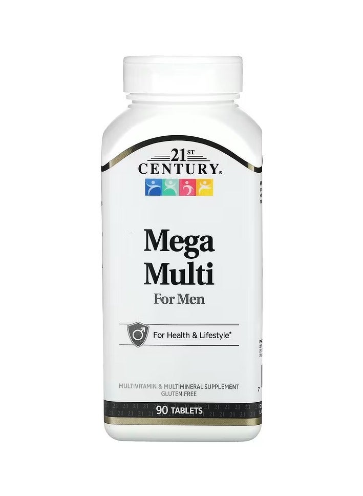 القرن الحادي والعشرون متعدد الفيتامينات الفائق للرجال 90 قرصًا - Image 1