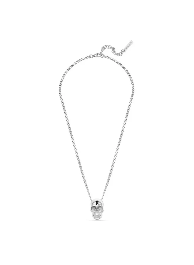 بوليس Vertex Silver Skull Chain Necklace For MenPEAGN0000903