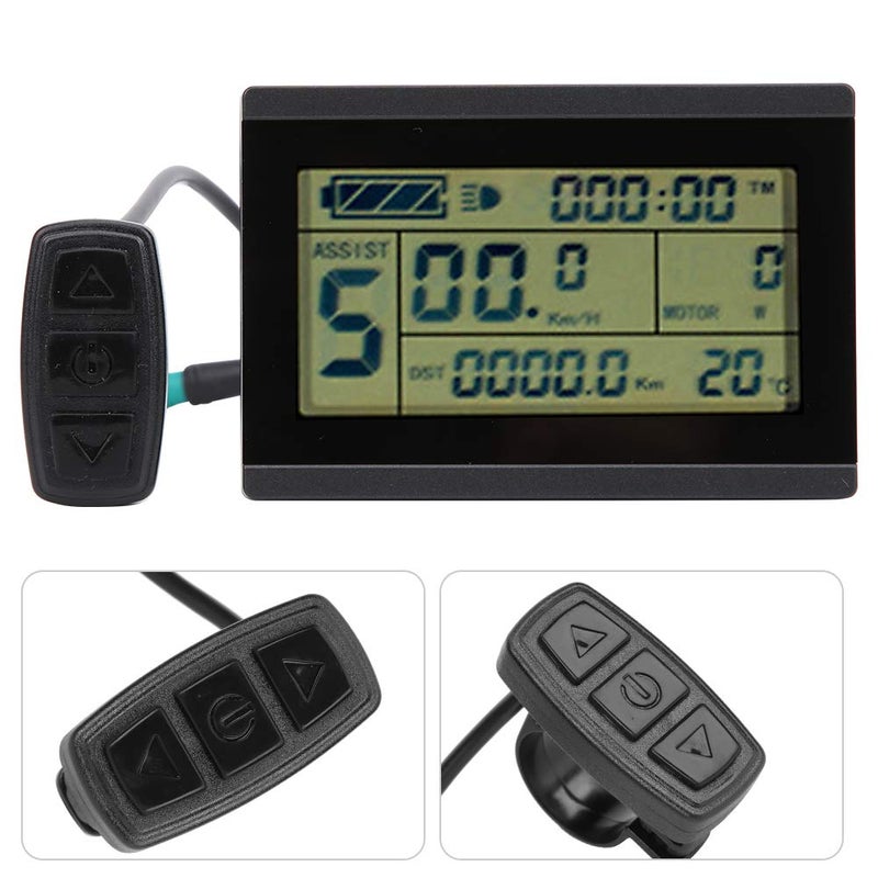 High Quality LCD Meter With Connector Backlight Display Automatic Voltage Recognition - Image 3