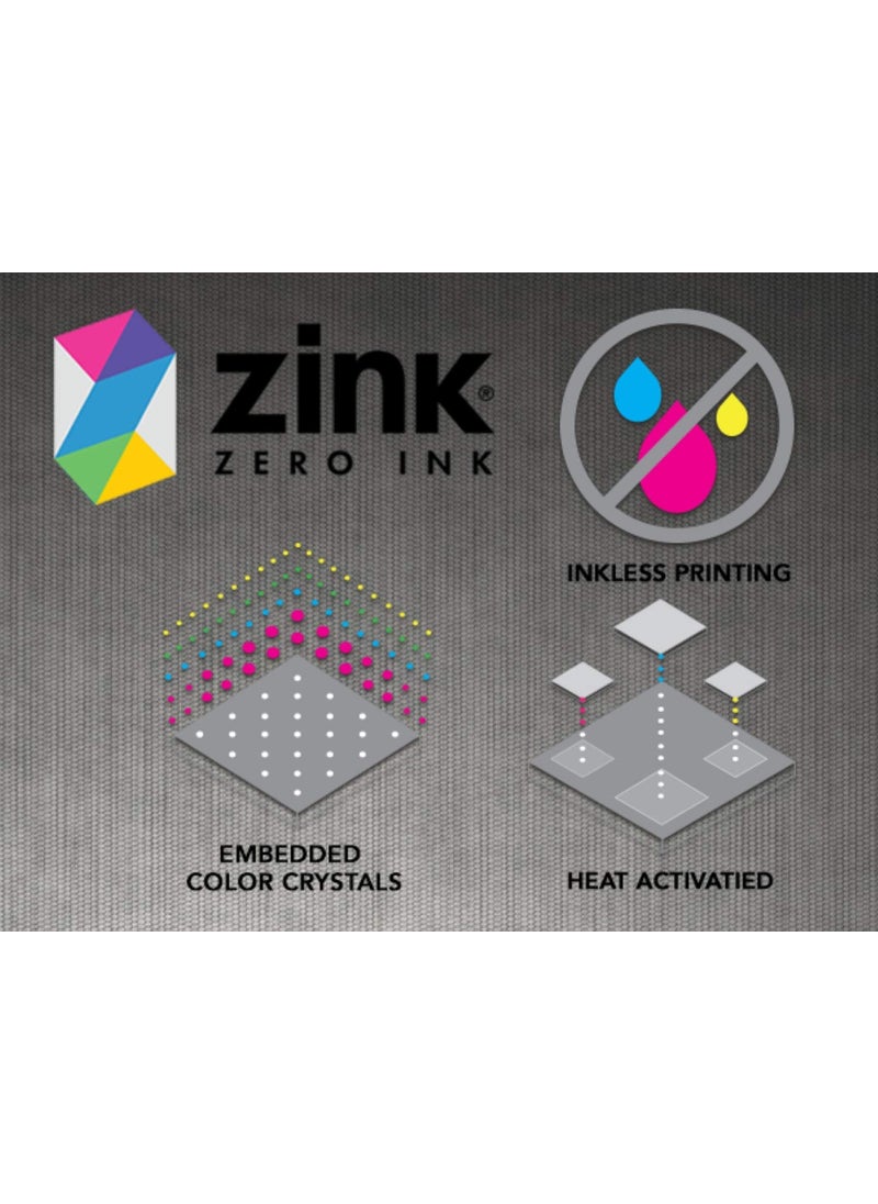 Polaroid Polaroid 2x3 inch Premium Zink Photo Paper (100 Sheets) Compatible with Polaroid Snap, Snap Touch and Zip.  - Image 2