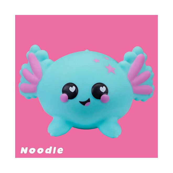 Smooshzees Luvzees, Noodle, Axolotl, Collectable Characters, Super Soft, Cuddly, Squishy, 24 Months+, â€Ž14 x 16 x 10 cm- Green - Image 5