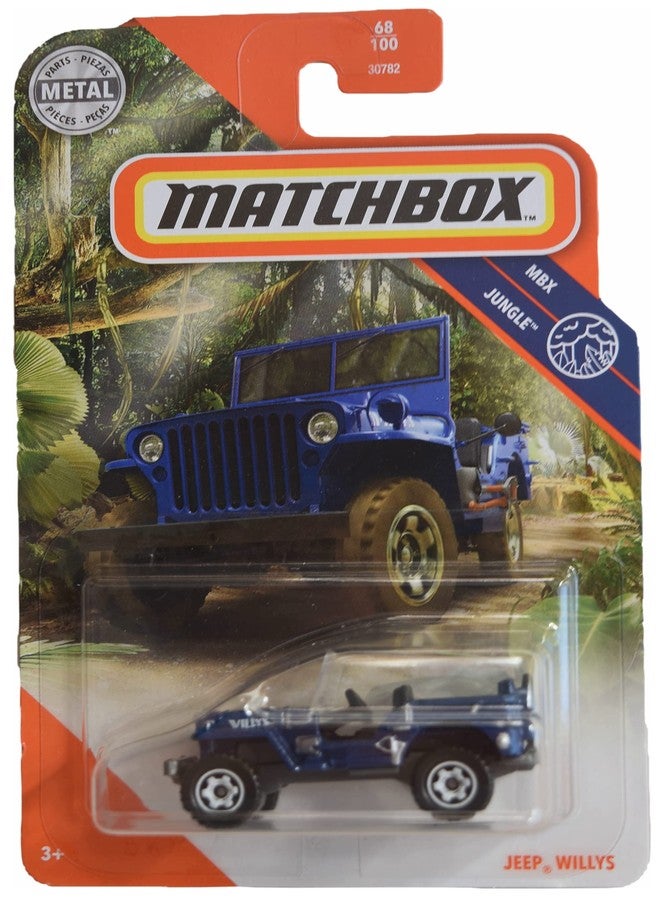 Matchbox Jeeps Willys, [Blue] Jungle 69/100