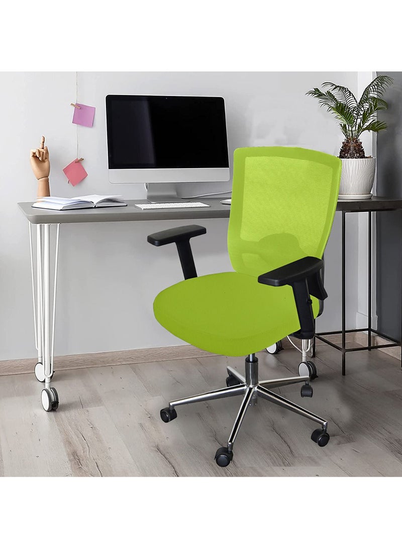 Mahmayi Mahmayi SleekLine T01B Medium Back Ergonomic Mesh Chair Green  - Image 5