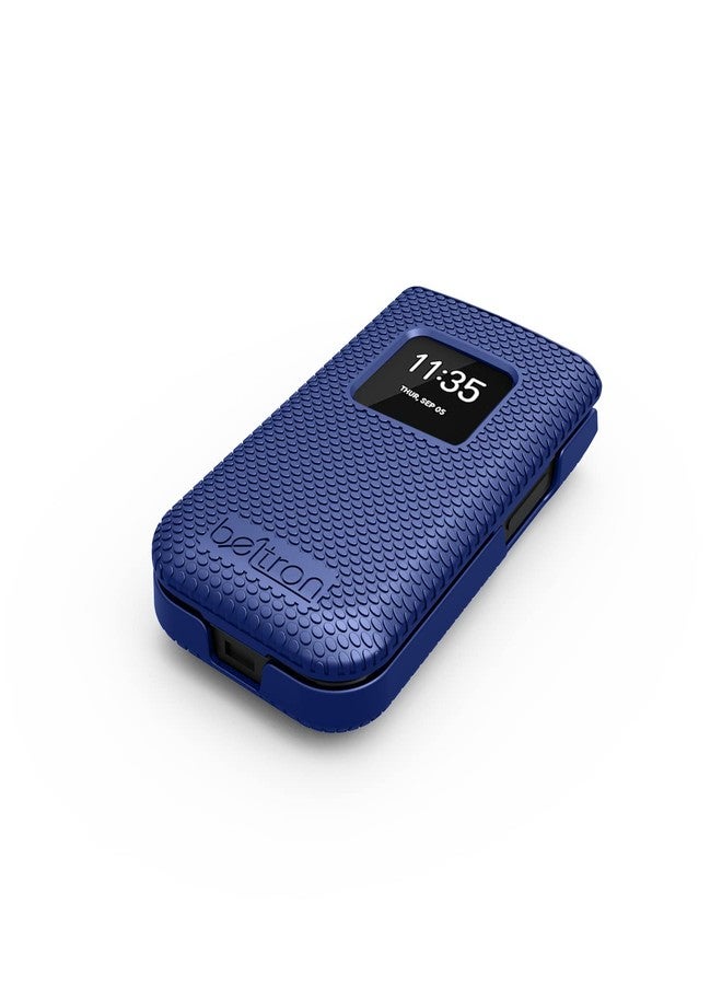 جراب BELTRON لهاتف نوكيا 2720 V القابل للطي، غطاء حماية سهل التركيب (Verizon 2720V) - أزرق - Image 5