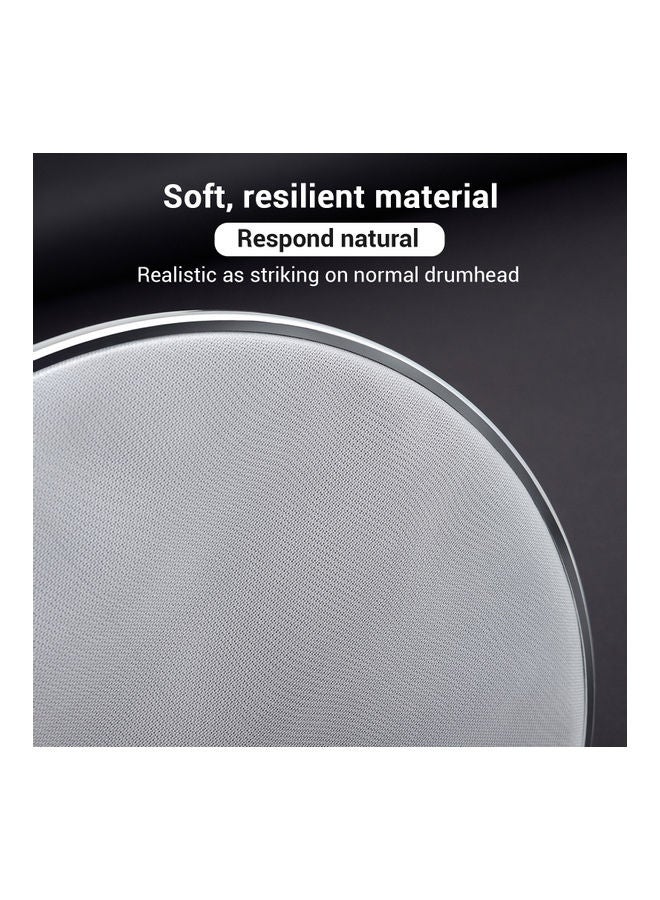 Loquat 10-Inch Silent Drumhead For Snare Tom Bass Drum - Image 5