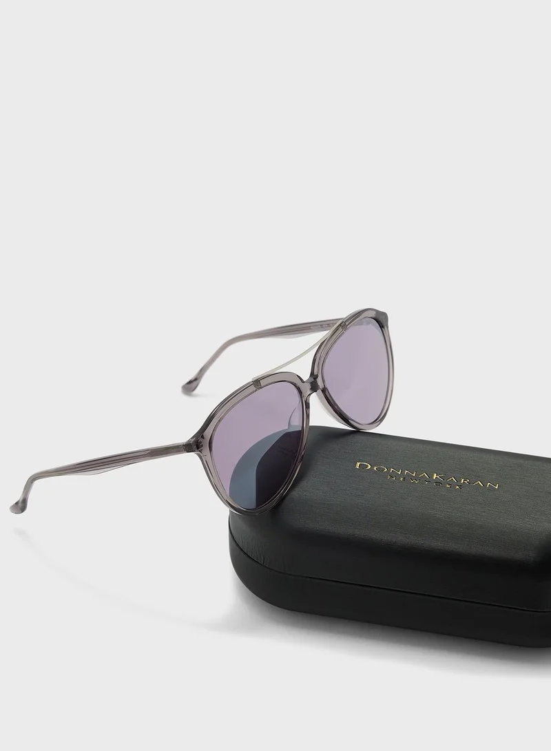 Donna Karan Aviator Sunglasses