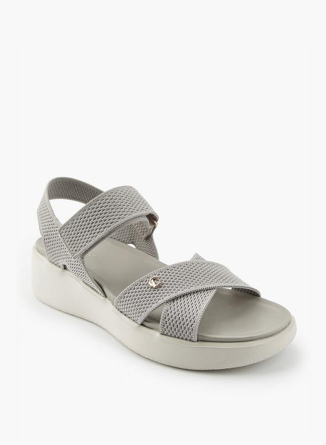 Le Confort Women Cross Strap Flyknit Sandals - Image 3