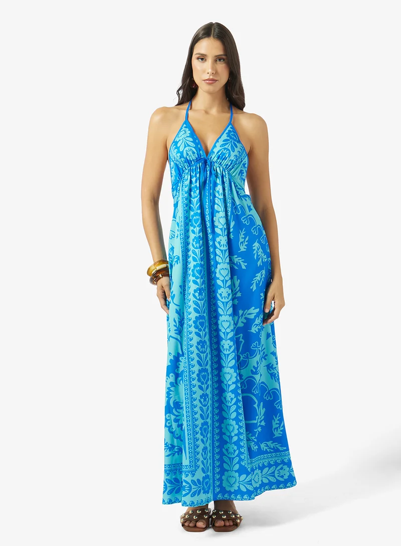 Soleira Monochrome Print Dress
