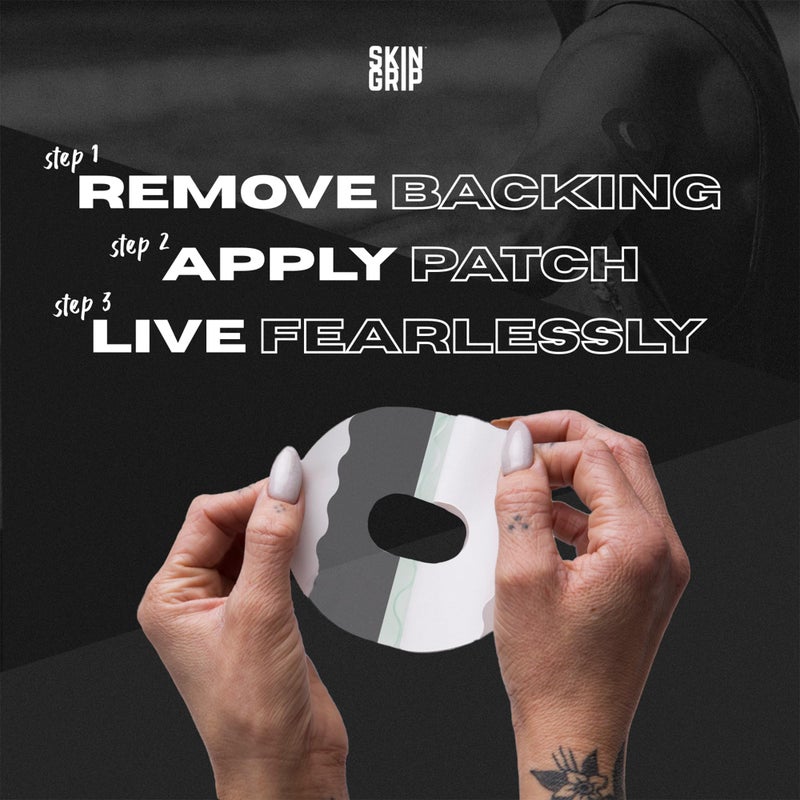 Skin Grip Adhesive Patch Compatible with Dexcom G6 Adhesive Patches Waterproof & Sweatproof with Cutout, Lasts 10-14 Days, Continuous Glucose Monitor Patch, CGM Sensor Cover â€“ 20 Pack, Clear - Image 4