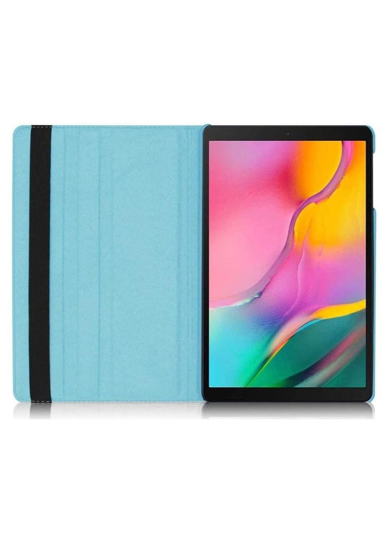 ELTRAZONE Samsung Galaxy Tab A7 Lite 8.7 2021 Case 360 Degree Rotating Stand [Auto Sleep/Wake] Folio Leather Smart Cover Case for Samsung Tab A7 Lite 8.7 inch 2021 Tablet [SM-T220/T225/T227](Light Blue) - Image 5