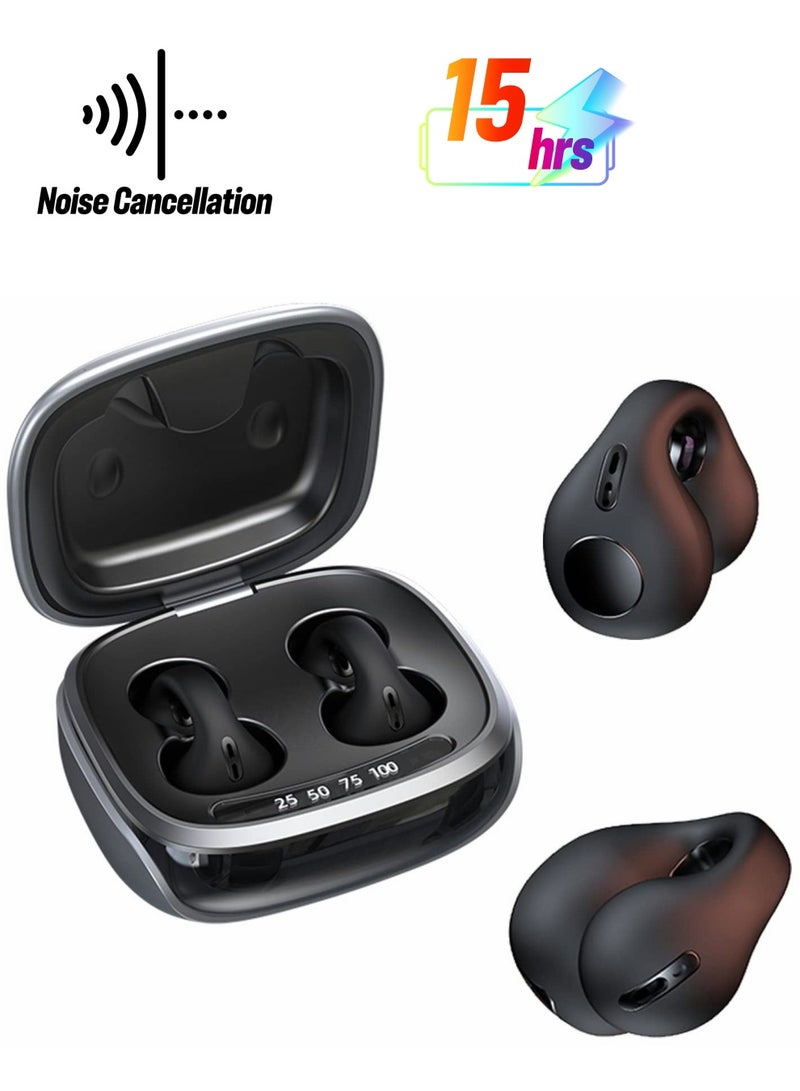 Bluetooth Headphones, Open Ear Headphones Long endurance Playback Wireless Earbuds With Wireless Charging Case And Earhooks for Sports Running Workout Game voice call - Image 1