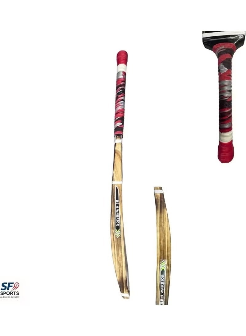 SF Willow Tennis Ball Cricket Bat – Power Hitting, Lightweight & Durable with Shock-Absorbing Toe Guard – 2025 Special Edition - Image 3