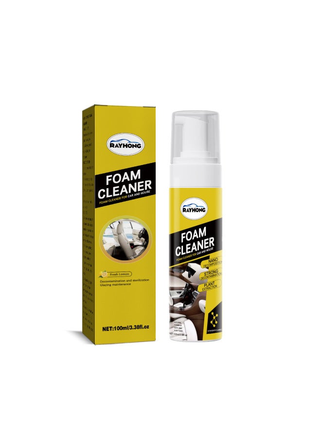 Yes Car Interior Foam Cleaner Interior Seat Dashboard Cleaning Dustproof Glazing Maintenance Refurbishment - Image 1