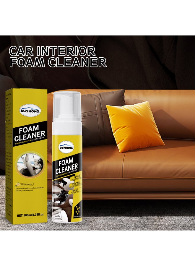 Yes Car Interior Foam Cleaner Interior Seat Dashboard Cleaning Dustproof Glazing Maintenance Refurbishment - Image 2