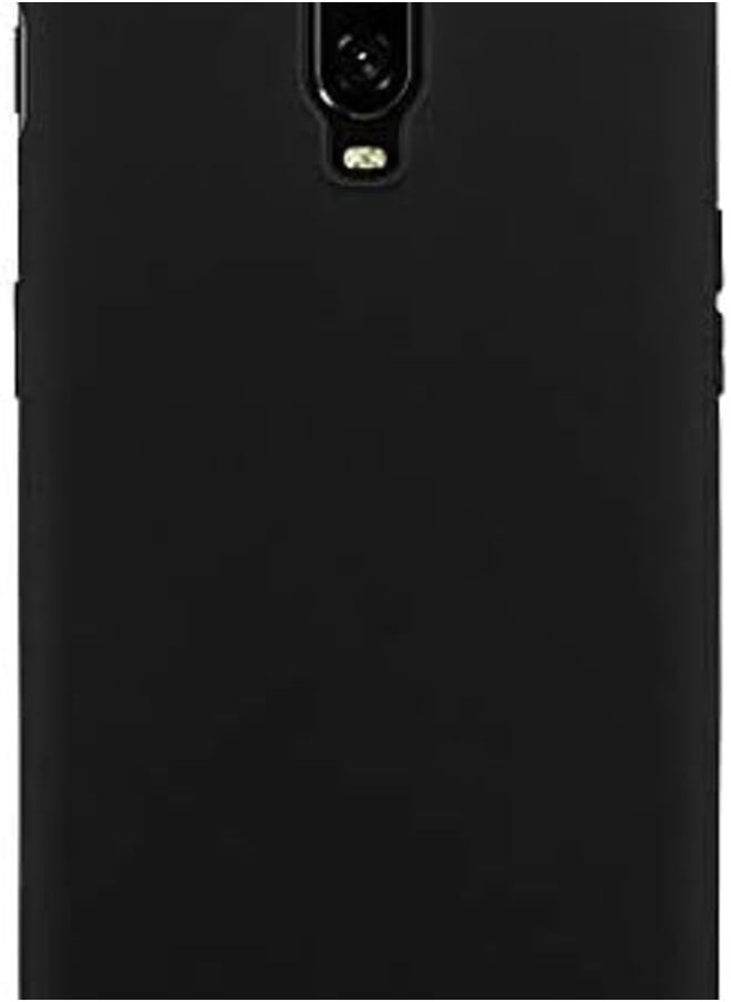 Generic - Flexible Plastic Matte Case Cover Without Luster Soft Touch Mobile Phone Case Compatible With Oneplus 6T Black - Image 1