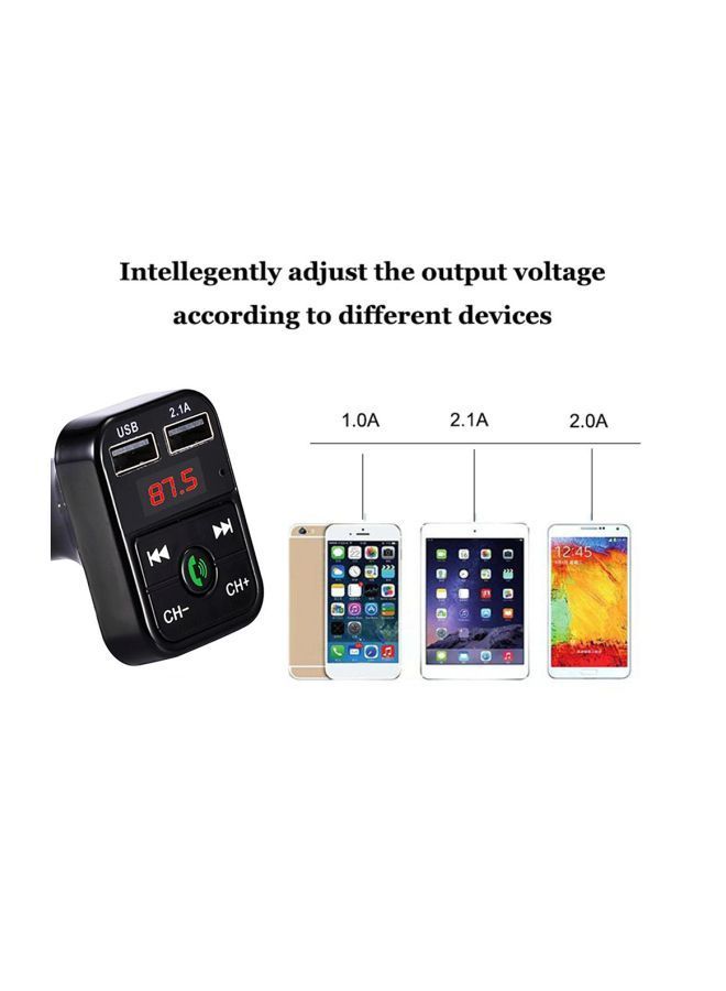 نيبمينينت شاحن سيارة مع جهاز إرسال FM أسود - Image 4